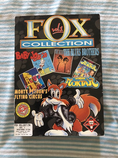 FOX Vol 1 Collection Titus Amstrad Cpc Disk