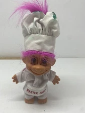 MASTER CHEF (#1) - 5" Russ Troll  Doll - NEW IN ORIGINAL BAG - Pink Hair