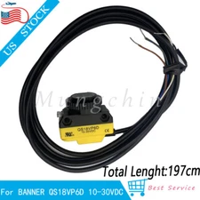 For QS18VP6D Banner Engineering Corp Photoelectric Electric Sensor 10-30V 197cm