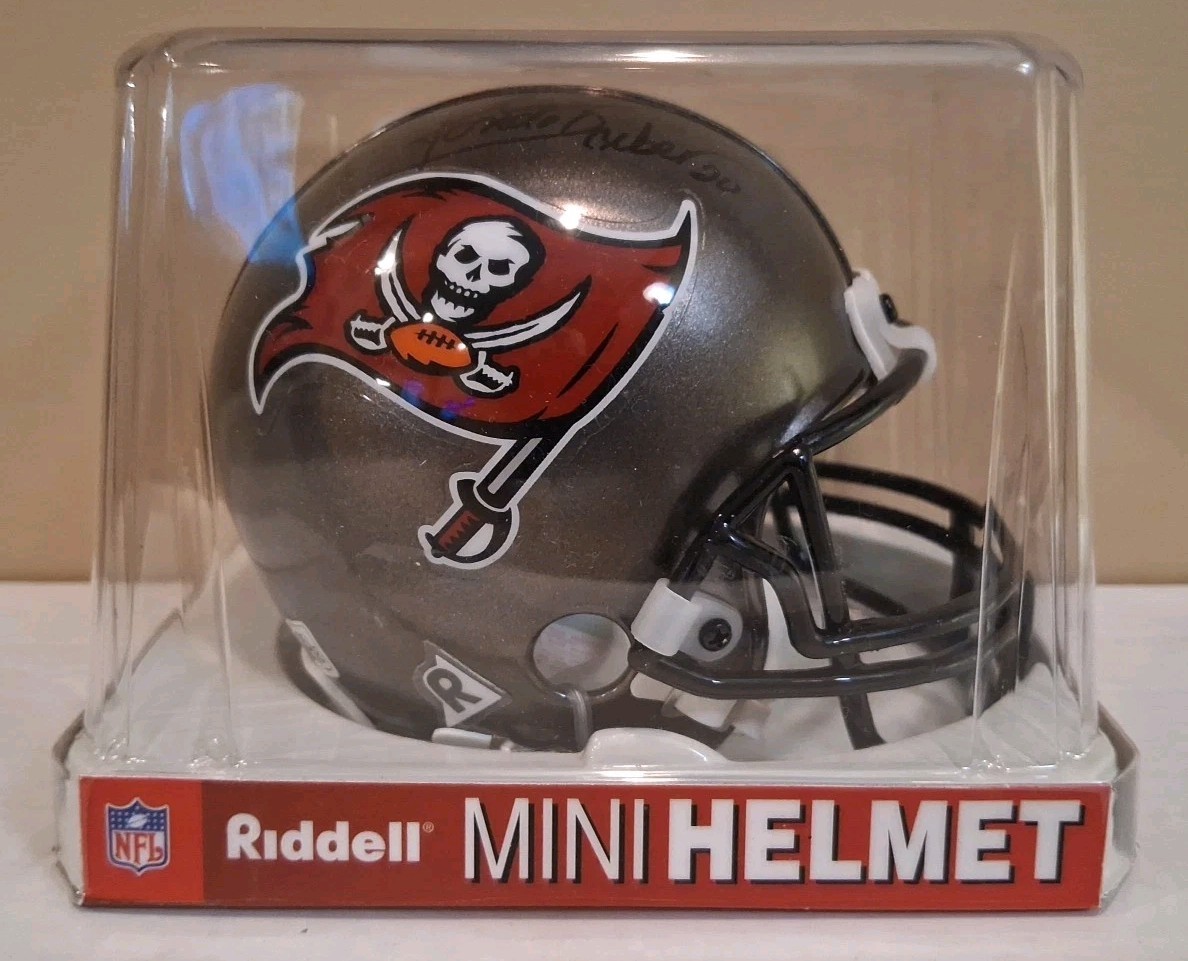 Tampa Bay Buccaneers Riddell Mini Helmet - Casque Miniature NFL Officiel 1/2 Taille