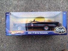 MATTEL 1:18 L2090 HOT WHEELS 2007 BATMOBILE BATMAN 1966 TV SERIES MIB