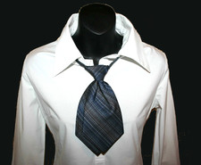NEW Italian Designer LEONARDO MILANO Ladies Unusual Silk Tie