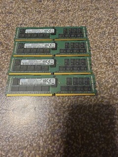 Samsung 32GB DDR4 Server RAM 2Rx4 PC4 2666V RB2 12 DB1 M393A4K40CB2 CTD7Q ECC