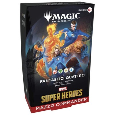 Marvel Super Heroes Deck Commander Fantastic Four Fantastic 4 mtg DEU