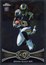 Brian Quick St. Louis Rams 2012 Topps Chrome Topps RC #99
