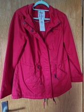 Only Jacke Übergangsjacke Parka Farbe Rot Neu und ungetragen Größe L