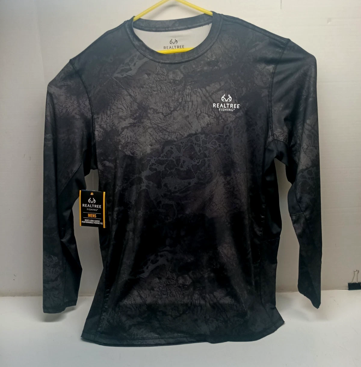 Realtree Riverdog L/S Black Performance Fishing Shirt Jersey SZ XL NWT NEW
Opens in a new window or 