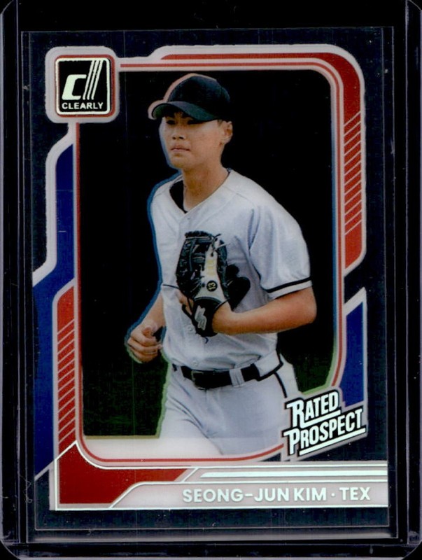 2026 Panini Donruss Seong-Jun Kim Clearly Rated Prospects Prospect #152 Rangers