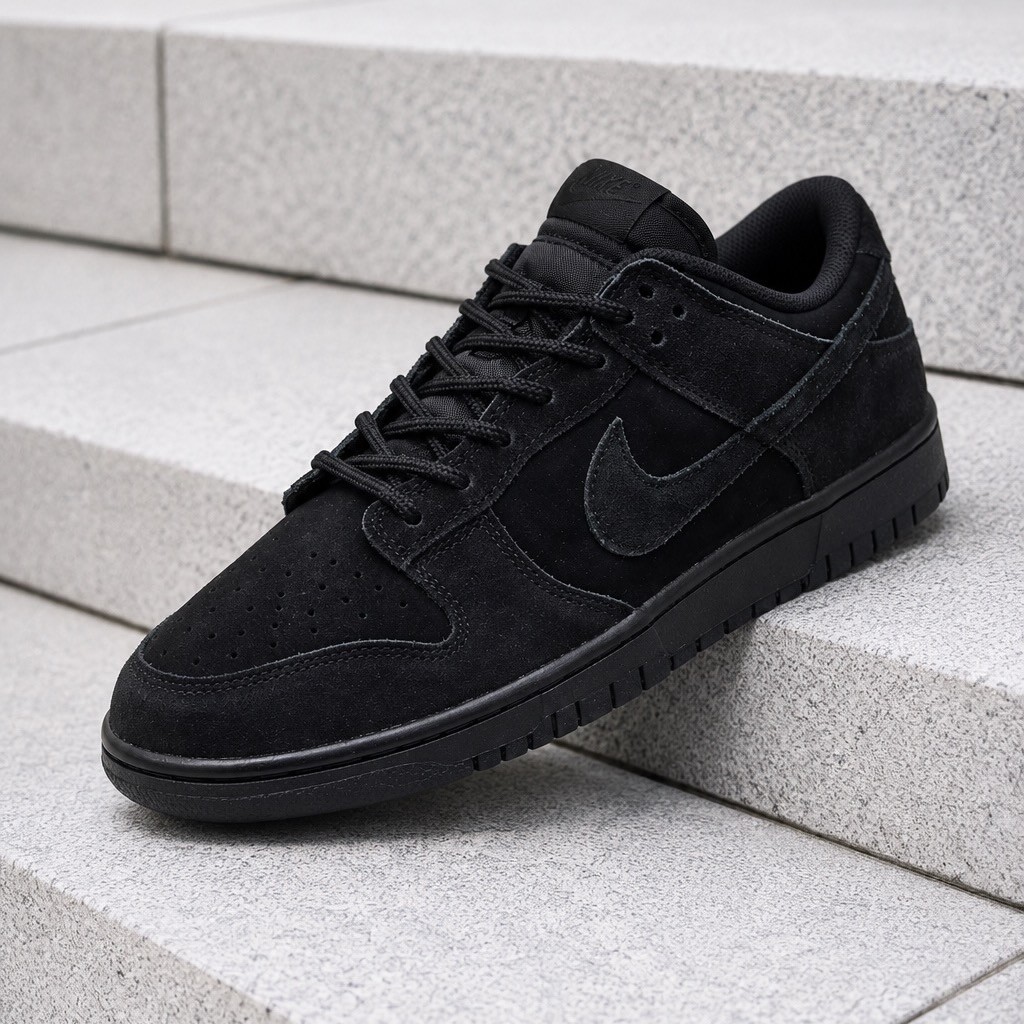 Nike Dunk Low SE Triple Black IB6651-001 Men's Size New | eBay