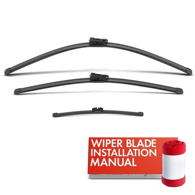 3Pcs 26'' & 21'' & 10''Windshield Wiper Blades for Land Rover Range Rover Evoque