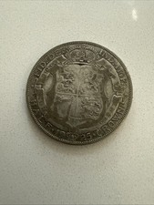 1925 King George V Silver Half Crown Coin - Great Britain Pre-Decimal 1/2 Crown