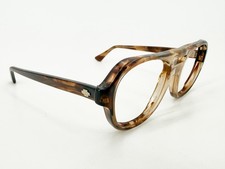 NOS Titmus Z87 Aviator Eyeglasses FRAMES 54 20-140 Clear Brown Tortoise L559