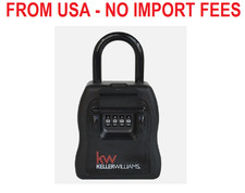 Keller Williams Branded Key Lockbox Set Your Own 4-Digit Numeric Combination