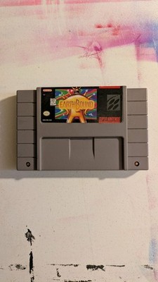 Earthbound SNES (Cartridge Only) AUTHENTIC TESTED RARE Super Nintendo Game