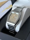Seiko 5 6349 535A Silver Hex Dial Day Date Automatic Vintage 1983 Watch 23J