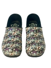 Sanita clogs size 40 womens Ardsley,  nearly new, cute butterfly design Us Size9