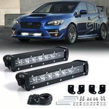 10 Inch 48w Dual Row Led Work Light Bar Spot Driving Offroad 4wd Atv Truck 2pcs