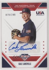 2020 Panini USA Baseball Stars & Stripes 79/249 Cale Lansville #16U-CL Auto 4z8