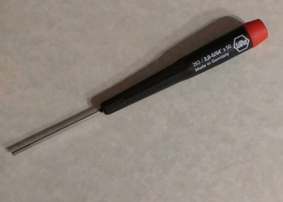 PRECISION HEX SCREWDRIVER( 5/64'') 2.0MM x 50MM WIHA TOOLS PART NO. 26320  NEW