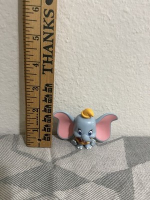 Dumbo Elephant W/ Yellow Hat Disney Dumbo 2  Figure PVC RARE Toy