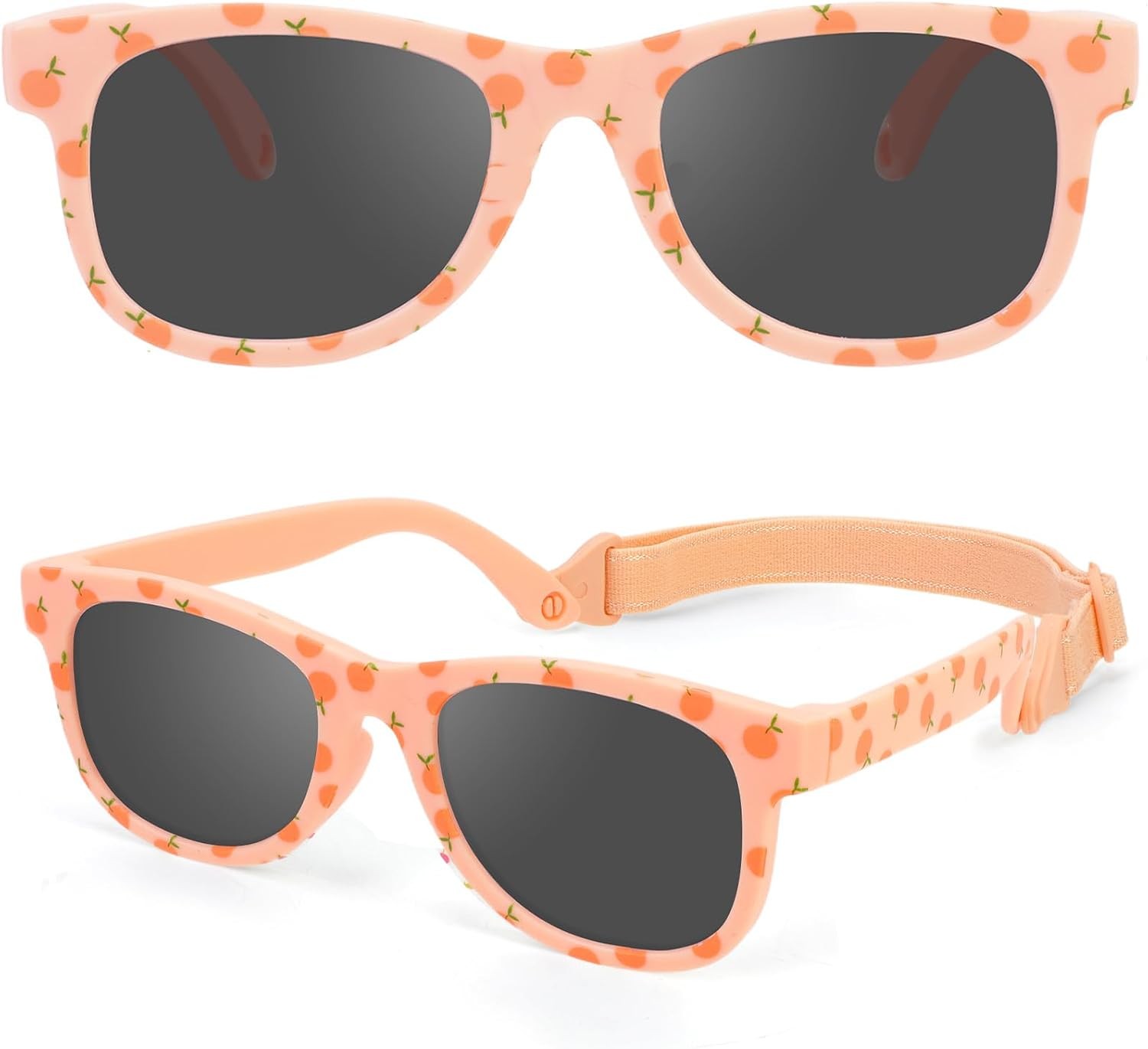Baby Sonnenbrille Jungen und Mädchen,Polarisierte UV400 Schutz Ultraviolette