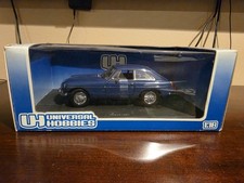 Universal Hobbies 118 Diecast 4455 Mg Mgb Gt Mk Ll 4 Cylinder Mineral Blue