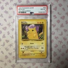 PSA 8 NM MT ~ PIKACHU #58 YELLOW CHEEKS 1999 Pokemon Unlimited Base Set