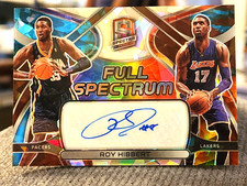 2021-22 Roy Hibbert Panini Spectra Full Spectrum Signatures Astral /49 #FSS-ROY