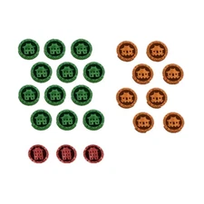 Customeeple Game Accessory Indonesia Compatible City Tokens New