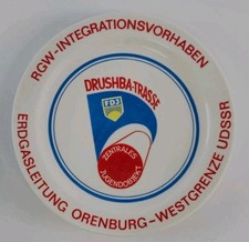 DDR  Ehrenteller "Erdgastrasse Drushba Trasse Erdgasleitung"