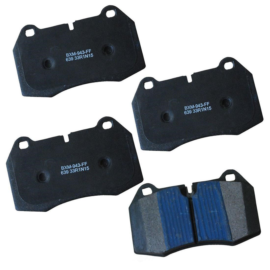 2x Front Rear Disc Brake Pad Set for Maserati Quattroporte 2004~2006