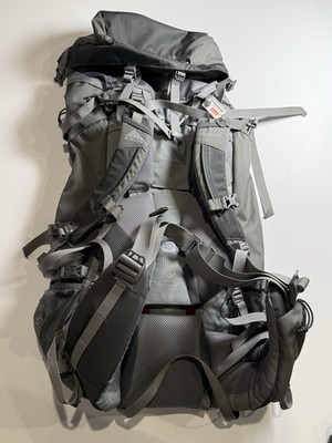 kelty 70l pack Kelty Redstone 70 Internal Frame Hiking Backpack Gray with Rain Cover 70L