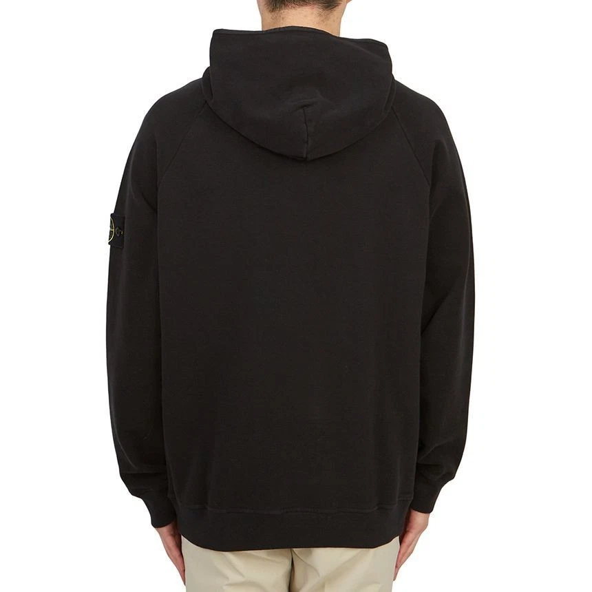 Felpa uomo Stone Island in pile con cappuccio 70504406