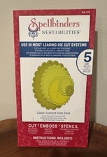 spellbinders nestabilities dies, classic Scalloped Ovals Sma Small S4-113