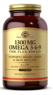1300 mg Omega 3-6-9 120 Weichkapseln Solgar