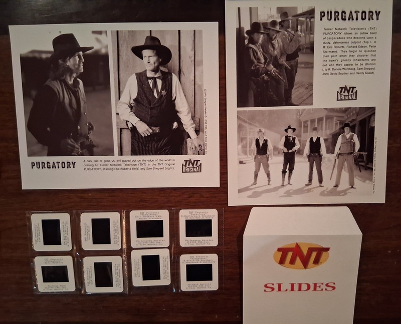 Rare Vintage 1999 "Purgatory" TNT Original Press Kit – Sam Shepard & Eric Robert