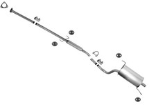 For Honda Ridgeline 2006-2008 Resonator Extension Pipe Muffler Exhaust System