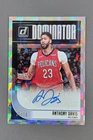 2018 Panini Donruss Basketball Gold Anthony Davis #DS-ADV