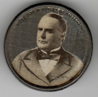 Vote for McKinley and Protection Unusual Political Campaign Item