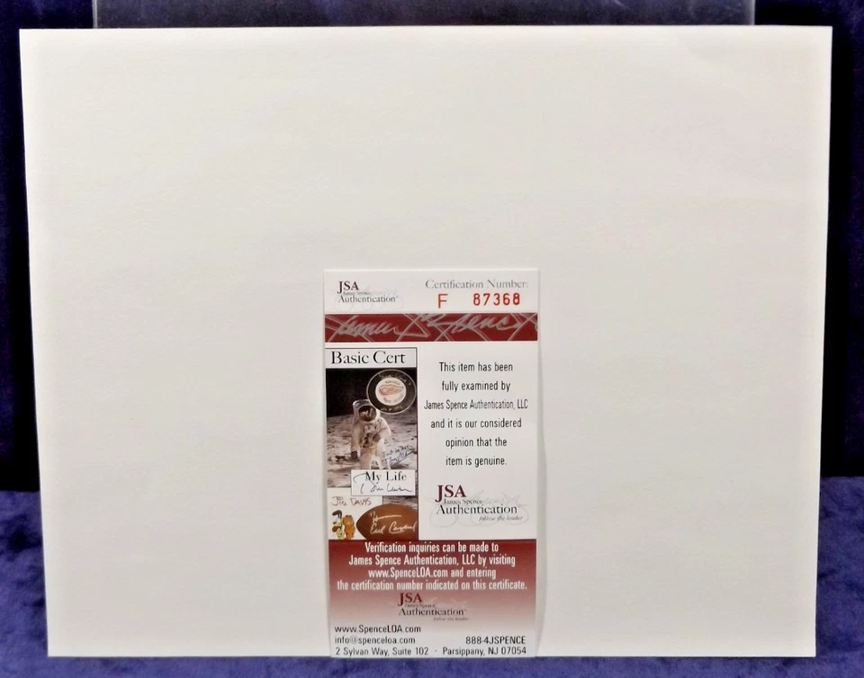 Nolan Ryan -  Autographed 8 X 10 Photo - JSA #F87368 COA - Image 2 of 3