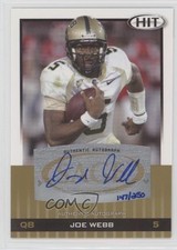 2010 SAGE Hit Gold Auto 147/250 Joe Webb #A55 Auto 0af