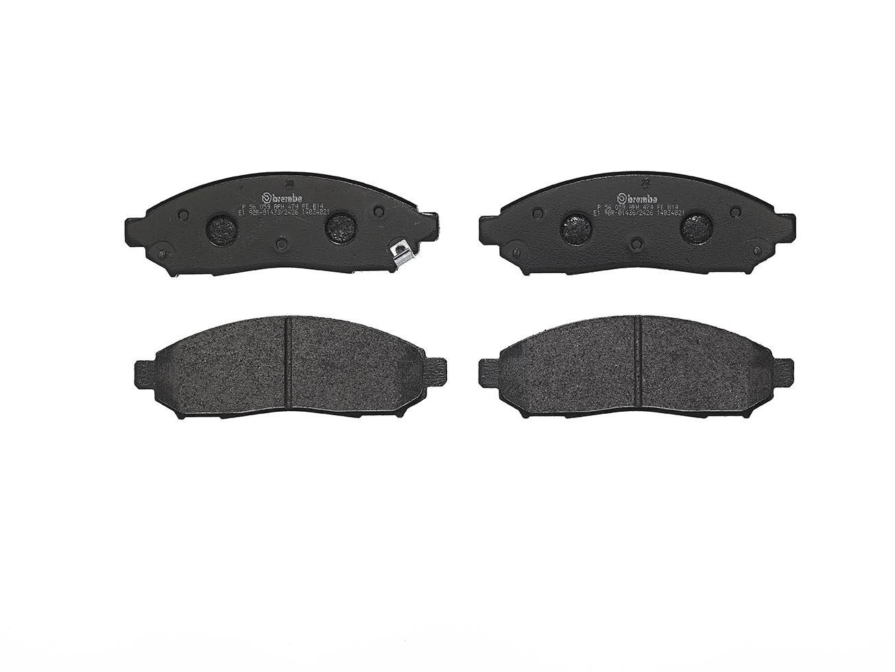 Brembo Bremsbelagsatz Vorne P 56 059 - Bild 9