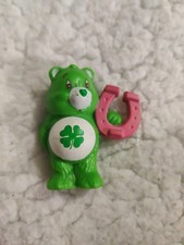 1983 Kenner Care Bears Good Luck Bear With Horseshoe Mini Figure