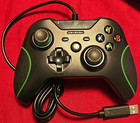 Wired USB Gamepad Controller Turbo Black/Green 6 ft Cable for PC Windows — photo 1