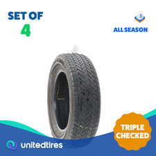 Set Of 4 Used 19565r15 Bridgestone Weatherpeak 91h - 7.5-932 Set Of 4 Used 19565r15 Bridgestone Weatherpeak 91h - 7.5-932