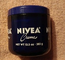 Nivea Cr me for Face, Hands and Body Glass Jar Net Wt 13.5 ounce M5