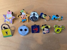 Disney Trading Pin Lot 10pc Star Wars K2SO Goofy Daisy Pluto Lock Survey Marker
