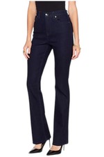 DG2 by Diane Gilman Women's Virtual Stretch Boot-Cut Jean Basic Indigo