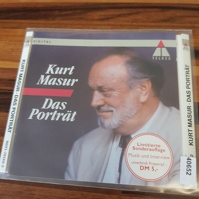 KURT MASUR das portrait EX/VG+ (CD Album, Klassik, Teldec)