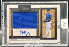 2024 Panini Three and Two Yovanny Rodriguez Prospect Jerseys Autographs #/99